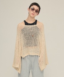 eL | 【eL】1.5G Wide Loose Pullover/496982(ニット/セーター)