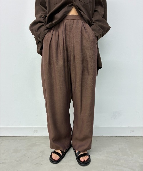 セール】ワッシャーシアータックパンツ（その他パンツ）｜AIC