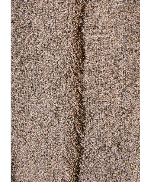 NOTREemor（ノートルエモア）の「summer tweed fringe dress（ワンピース・レディース・ブラウン系その他/ライトグレー・FREE）」の5枚目の写真
