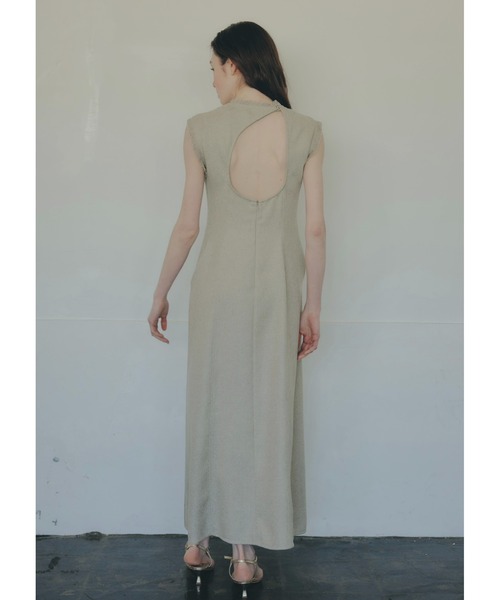 NOTREemor（ノートルエモア）の「summer tweed fringe dress（ワンピース・レディース・ブラウン系その他/ライトグレー・FREE）」の11枚目の写真