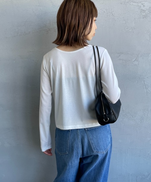 カーディガン 「Jf Ready Made/ジェイエフレディメイド」 強撚フライス 2WAY リボンカーディガン レディース JF Ready Made カーディガン 「Jf Made/ジェイエフレディメイド