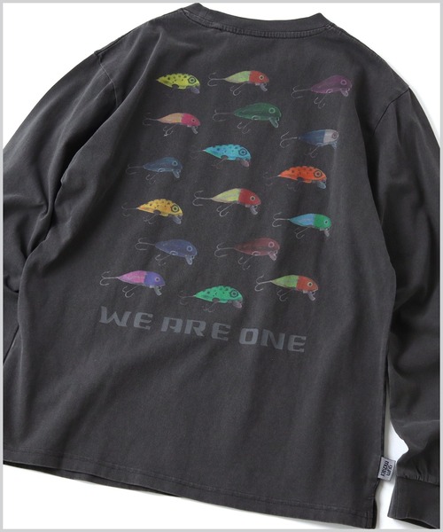 リンとロン Mサイズ 6.2oz ピグメントルアーロンTEE | ジムマスター（gym master