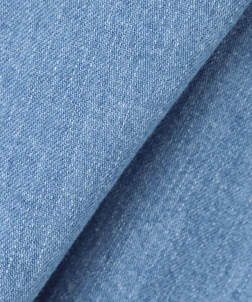 Healthy denim（ヘルシーデニム）の「【HEALTHY(ヘルシー)】 ONION SHIRT ONEPIECE（シャツワンピース・レディース・ライトブルー・1）」の9枚目の写真