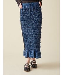 サイドラインシャーリングスカート