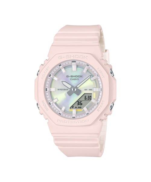 G-SHOCK(ジーショック)の「GMA-P2100シリーズ / GMA-P2100PC-4AJF(アナログ腕時計・レディース・ライトピンク・FREE)」の1枚目の写真
