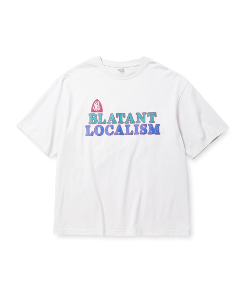 CALEE（キャリー）の「B.L LOGO DROP S/S TEE（Tシャツ/カットソー・メンズ・エメラルド/チャコールグレー/グレー・MEDIUM/LARGE/X-LARGE/SMALL）」の3枚目の写真