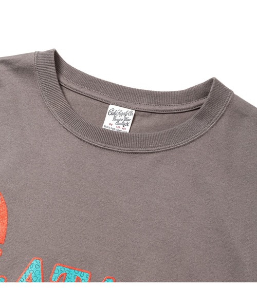 CALEE（キャリー）の「B.L LOGO DROP S/S TEE（Tシャツ/カットソー・メンズ・エメラルド/チャコールグレー/グレー・MEDIUM/LARGE/X-LARGE/SMALL）」の5枚目の写真