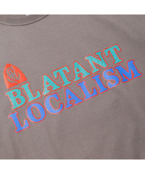 CALEE（キャリー）の「B.L LOGO DROP S/S TEE（Tシャツ/カットソー・メンズ・エメラルド/チャコールグレー/グレー・MEDIUM/LARGE/X-LARGE/SMALL）」の7枚目の写真