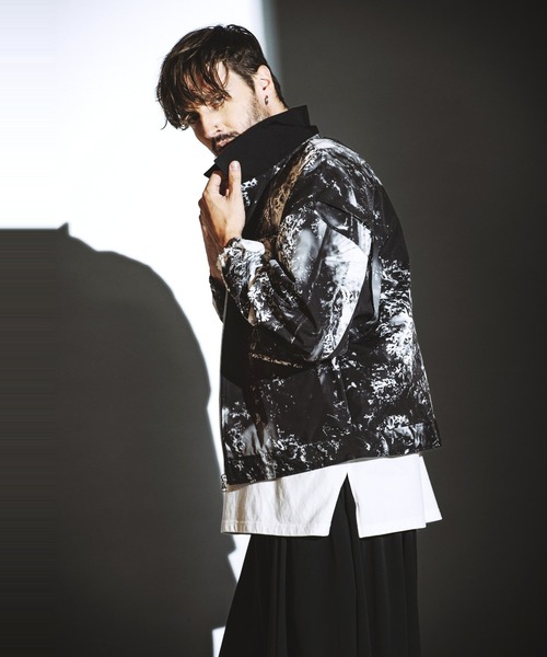 NO ID.(ノーアイディ)の「【NO ID.】Big Swing Top Blouson / ビッグ スイング トップ ブルゾン(ブルゾン・メンズ・ブラック/グレー/その他22・ONE SIZE)」の17枚目の写真