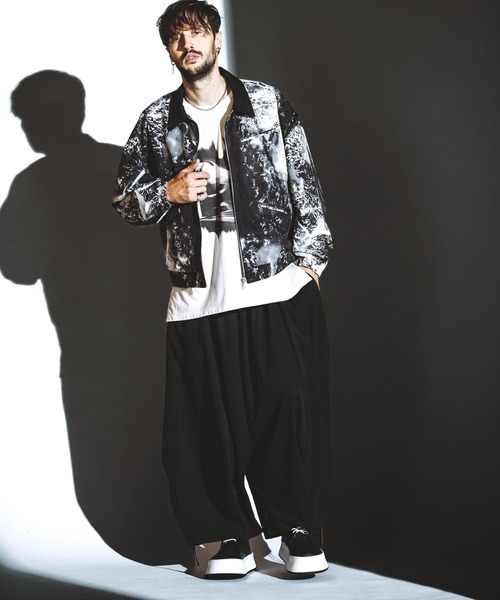 NO ID.(ノーアイディ)の「【NO ID.】Big Swing Top Blouson / ビッグ スイング トップ ブルゾン(ブルゾン・メンズ・ブラック/グレー/その他22・ONE SIZE)」の14枚目の写真