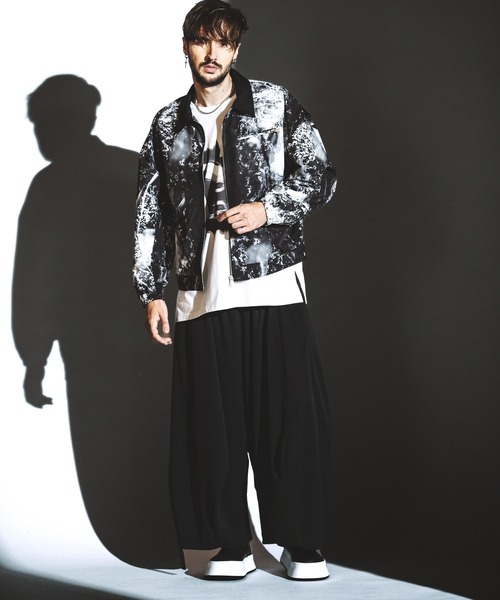 NO ID.(ノーアイディ)の「【NO ID.】Big Swing Top Blouson / ビッグ スイング トップ ブルゾン(ブルゾン・メンズ・ブラック/グレー/その他22・ONE SIZE)」の15枚目の写真