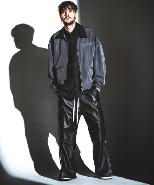 セール】【NO ID.】Big Swing Top Blouson / ビッグ スイング トップ