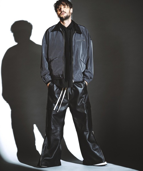 NO ID.(ノーアイディ)の「【NO ID.】Big Swing Top Blouson / ビッグ スイング トップ ブルゾン(ブルゾン・メンズ・ブラック/グレー/その他22・ONE SIZE)」の20枚目の写真