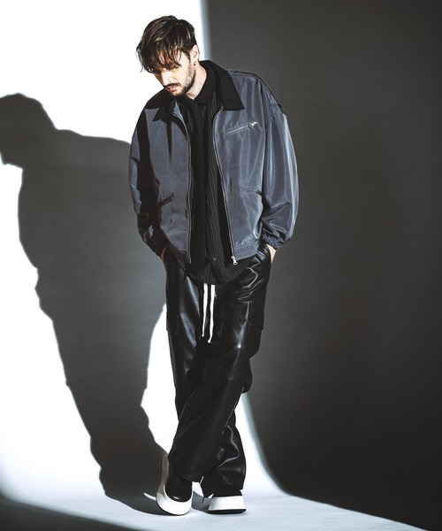 NO ID.(ノーアイディ)の「【NO ID.】Big Swing Top Blouson / ビッグ スイング トップ ブルゾン(ブルゾン・メンズ・ブラック/グレー/その他22・ONE SIZE)」の21枚目の写真