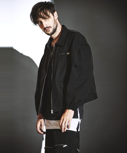 BIGスイングトップBLZ(ブルゾン)（ブルゾン）｜NO ID.（ノーアイディ