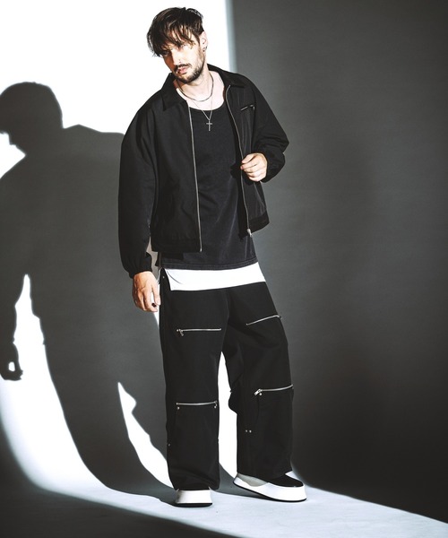 NO ID.(ノーアイディ)の「【NO ID.】Big Swing Top Blouson / ビッグ スイング トップ ブルゾン(ブルゾン・メンズ・ブラック/グレー/その他22・ONE SIZE)」の22枚目の写真