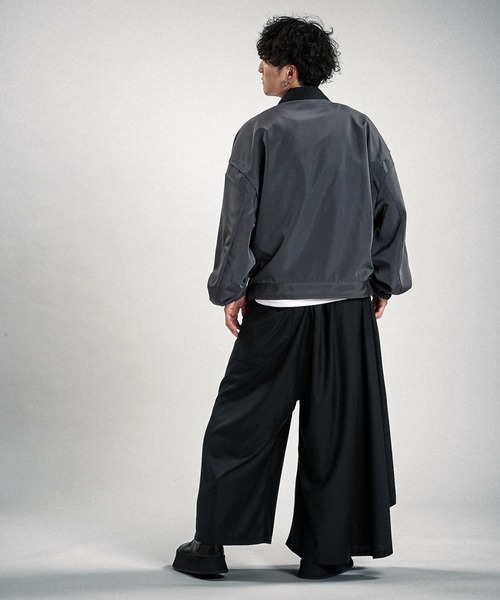 BIGスイングトップBLZ(ブルゾン)（ブルゾン）｜NO ID.（ノーアイディ