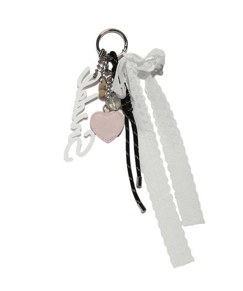 SNIDEL(スナイデル)の「ラバーロゴチャーム(チャーム・レディース・マスタード/ラベンダー/ホワイト・F)」の11枚目の写真