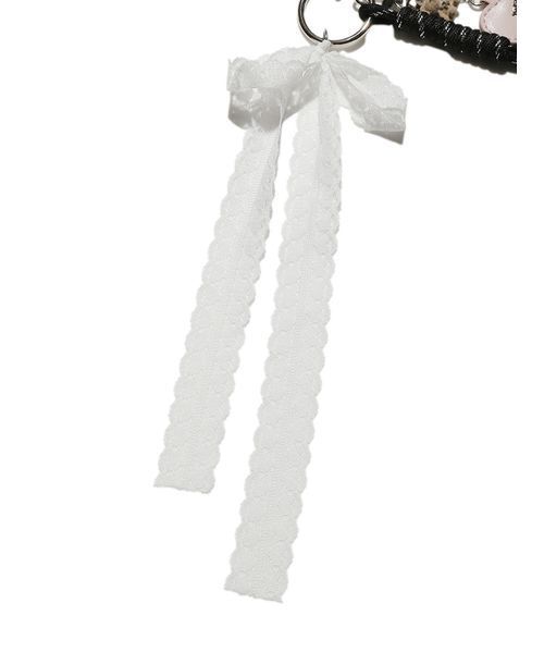 SNIDEL(スナイデル)の「ラバーロゴチャーム(チャーム・レディース・マスタード/ラベンダー/ホワイト・F)」の15枚目の写真