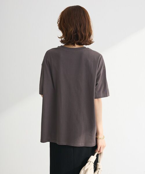 Sugar spoon（シュガースプーン）の「・SUGAR SPOON トロンプルイユTEE（Tシャツ/カットソー・レディース・オフホワイト/チャコールグレー/レッド・FREE）」の10枚目の写真