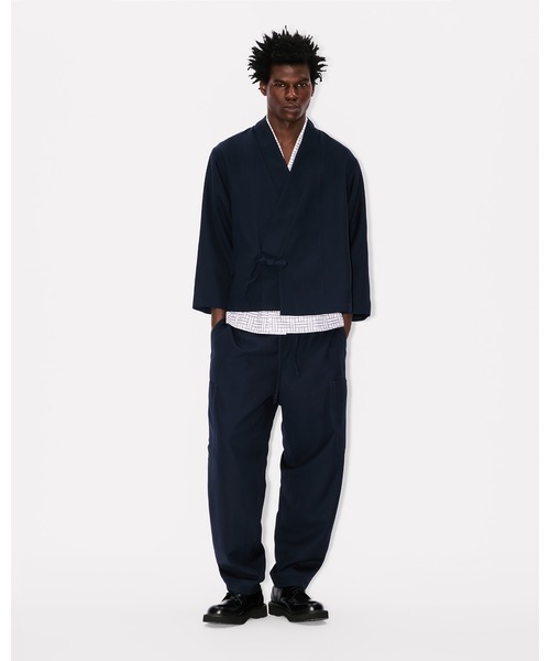 KENZO｜ケンゾー（メンズ）のテーラードジャケット（ブルー・ネイビー