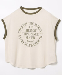 シアー リンガーロゴTシャツ
