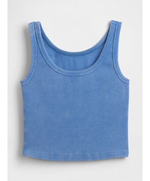 セール】ウォッシュド リブ クロップド タンクトップ（タンクトップ