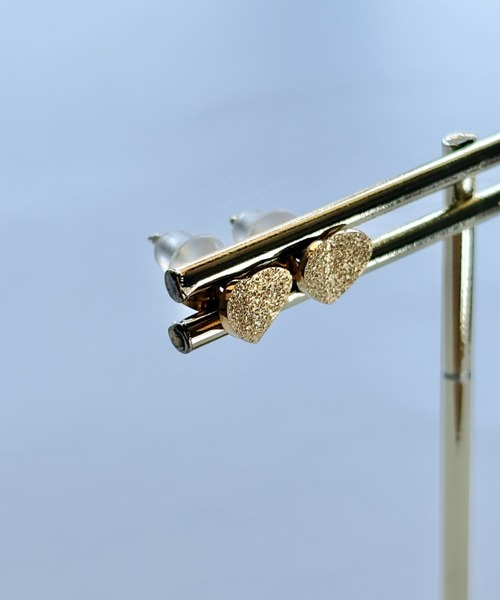 ciite' surgical stainless(シーテサージカルステンレス)の「【 金属アレルギー対応 】グリッターハートピアス サージカルステンレス(両耳用)(ピアス(両耳用)・レディース・ゴールド/シルバー・FREE)」の22枚目の写真