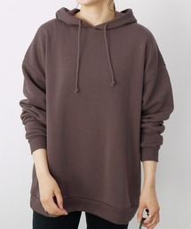 CLOTHY（クロシィ）の「【ベーシックなゆったりパーカー】裏起毛オーバーサイズプルパーカー（パーカー）」