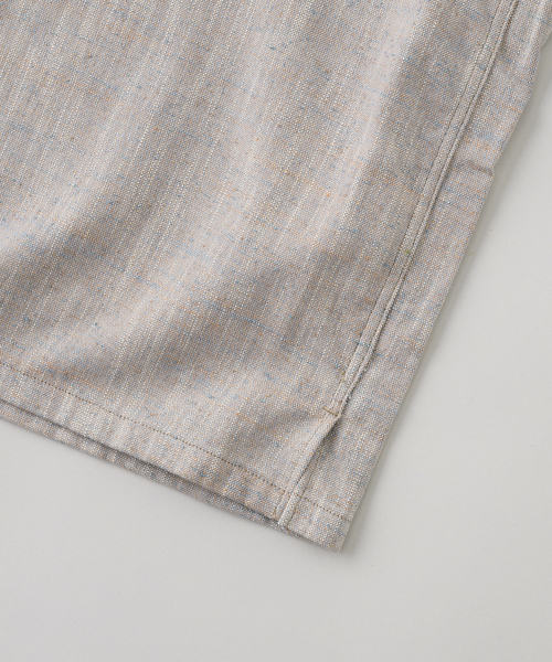 FILL THE BILL(フィルザビル)の「FILL THE BILL / フィルザビル PALM BEACH SHIRT 307-251003(シャツ/ブラウス・メンズ・ベージュ・MEDIUM/LARGE)」の5枚目の写真