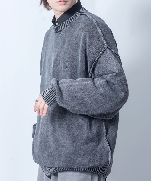 cornier 完売品 タグ付き　上下セット　WOOL GABARDINE オーバーサイズ ヨークラグラン ワイドトレンチコート MONO-MART