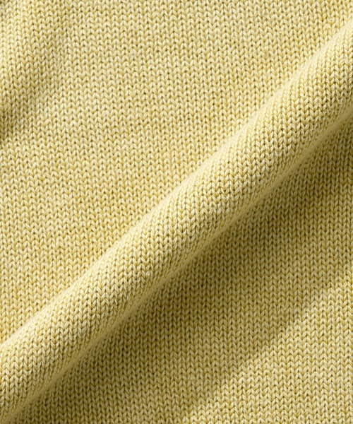 Starting Over（スターティングオーバー）の「ヴィンテージライク ピグメント加工 ワンポイント刺繍 プルオーバー クルーネック コットンニット（ニット/セーター・メンズ・ブラック/マスタード/ベージュ・L/M）」の15枚目の写真