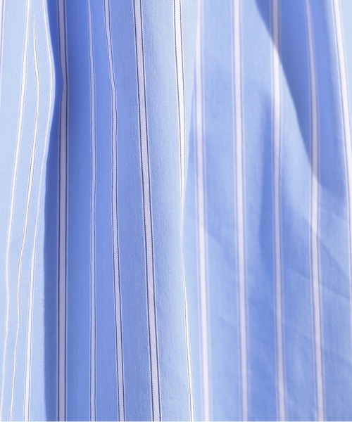 N.（N. Natural Beauty Basic）（エヌエヌナチュラルビューティーベーシック）の「バックリボンストライプブラウス（シャツ/ブラウス・レディース・ブルー系その他/ブラウン系その他・MEDIUM）」の5枚目の写真