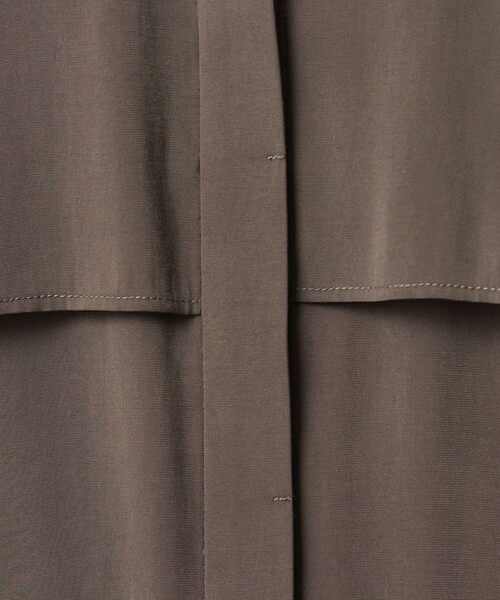 BEAUTY&YOUTH UNITED ARROWS(ビューティーアンドユースユナイテッドアローズ)の「【WEB限定 Wardrobe DAILY MINIMAL】フリルレイヤーブラウス ウォッシャブル(シャツ/ブラウス・レディース・ベージュ/ダークブラウン/オフホワイト・FREE)」の22枚目の写真