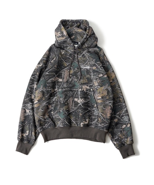 Subciety（サブサエティ）の「Patterned hoodie（パーカー・メンズ・ブラック/カモフラージュ/レオパード/ブラック系その他・X-LARGE/LARGE/MEDIUM/SMALL）」の7枚目の写真