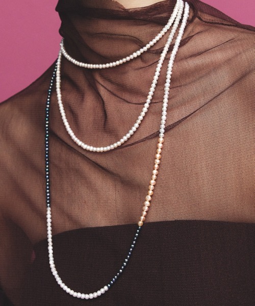 【les bonbon】steady pearl matinee necklace/ステディ パール マチネ ネックレス