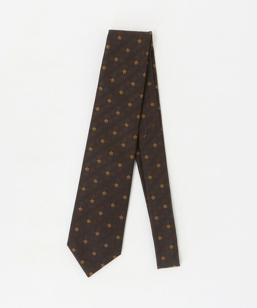 green label relaxing(グリーンレーベルリラクシング)の「GLR ジャパン タンゴ 8.0cm コモン2 ネクタイ(ネクタイ・メンズ・ネイビー/ダークブラウン・FREE)」の7枚目の写真
