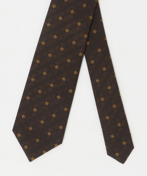 green label relaxing(グリーンレーベルリラクシング)の「GLR ジャパン タンゴ 8.0cm コモン2 ネクタイ(ネクタイ・メンズ・ネイビー/ダークブラウン・FREE)」の8枚目の写真