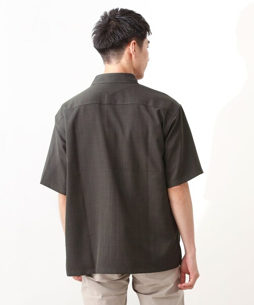 THE SHOP TK （ザ ショップ ティーケー ）の「【ご好評につき再入荷！】ドライポリシャツ　洗濯機OK（シャツ/ブラウス・メンズ・チャコールグレー/ブルー/ベージュ・02/03/04）」の21枚目の写真