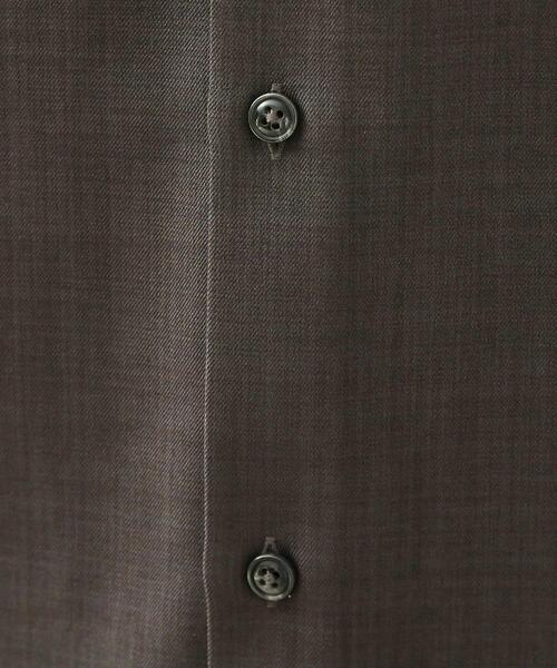 THE SHOP TK （ザ ショップ ティーケー ）の「【ご好評につき再入荷！】ドライポリシャツ　洗濯機OK（シャツ/ブラウス・メンズ・チャコールグレー/ブルー/ベージュ・02/03/04）」の19枚目の写真