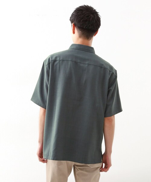THE SHOP TK （ザ ショップ ティーケー ）の「【ご好評につき再入荷！】ドライポリシャツ　洗濯機OK（シャツ/ブラウス・メンズ・チャコールグレー/ブルー/ベージュ・02/03/04）」の13枚目の写真