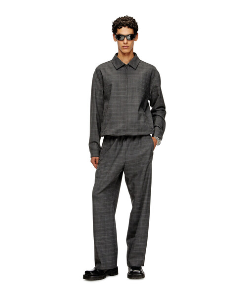 DIESEL（ディーゼル）の「メンズ グレンチェックジャケット J-TING（ブルゾン・メンズ・ブラック・44/46/48/50/52/54）」の5枚目の写真