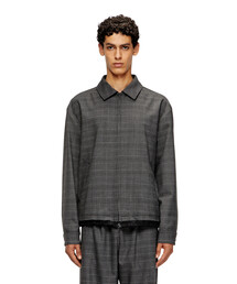 DIESEL チェックジャケット DIESEL（ディーゼル）の「メンズ グレンチェックジャケット J-TING