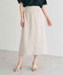 YECCA VECCA | ポケットデザインナロースカート(スカート)