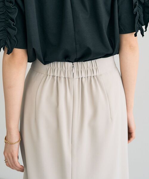 YECCA VECCA（イェッカヴェッカ）の「ポケットデザインナロースカート（スカート・レディース・ライトベージュ/テラコッタ/ブラック・S/M）」の14枚目の写真