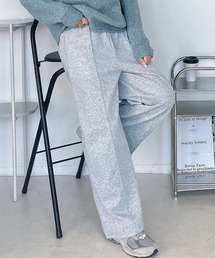 AS KNOW AS plus | ♪ゆるっとシルエット 裾ドロスト付き らくちんスウェットパンツ(スウェットパンツ)