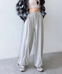 AS KNOW AS plus | ♪ゆるっとシルエット 裾ドロスト付き らくちんスウェットパンツ(スウェットパンツ)