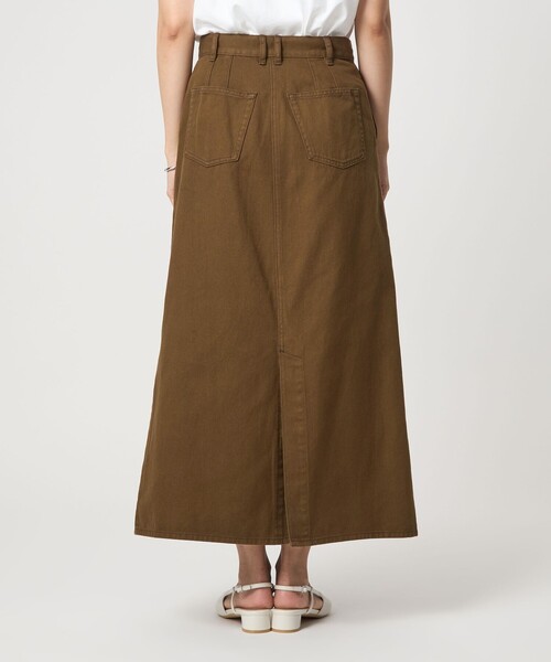 green label relaxing（グリーンレーベルリラクシング）の「デニム スカート（デニムスカート・レディース・ブラウン系/コバルトブルー・36/38）」の13枚目の写真