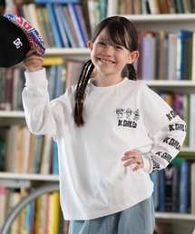 DC（ディーシー）の「DC/ディーシー 25 KD PLAY TIME LS キッズ ロンT YLT254520（Tシャツ/カットソー）」