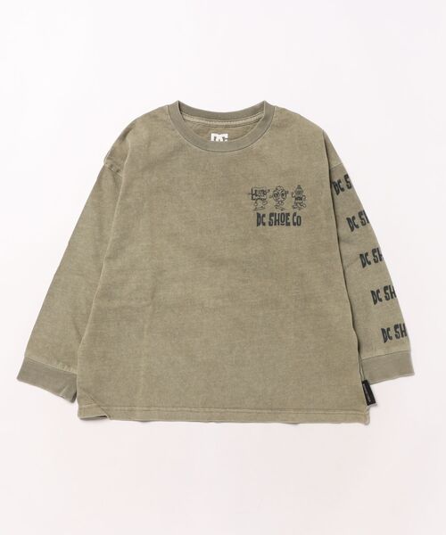 DC（ディーシー）の「DC/ディーシー 25 KD PLAY TIME LS キッズ ロンT YLT254520（Tシャツ/カットソー・キッズ・ブラック/ベージュ/ホワイト・100cm/110cm/120cm/130cm/140cm/150cm/160cm）」の21枚目の写真